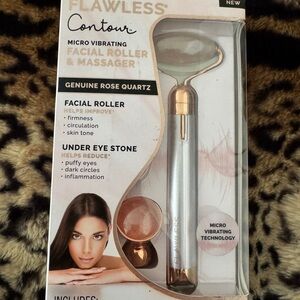 LAWLESS Flawless Contour Facial Roller - Silver and Rose Gold